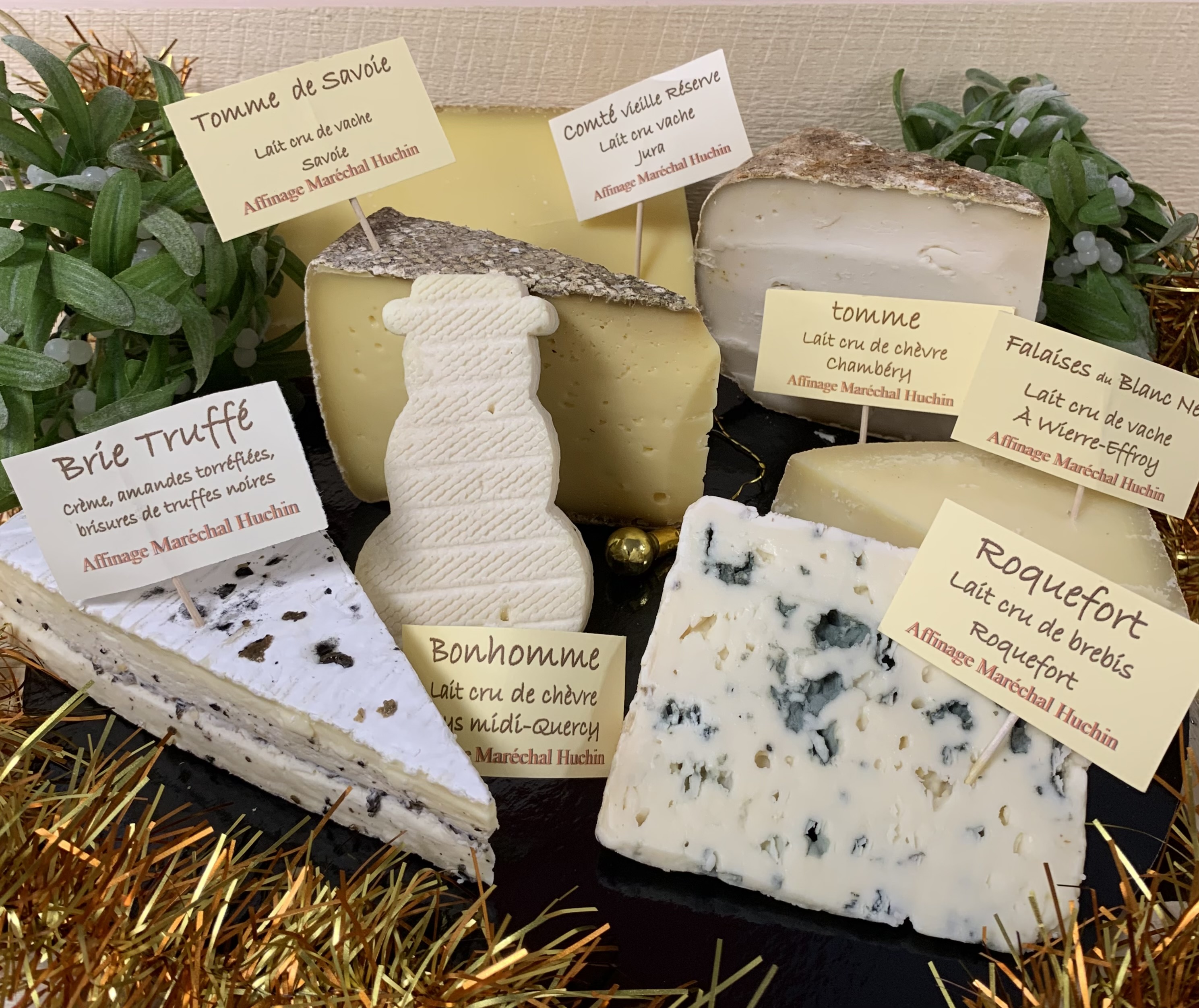 Plateau fin de repas (sélection spéciale noël)